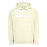 Pigment Pistachio Decolonize Education History Teacher Educator Gift Urban Hoodie - trangStudio