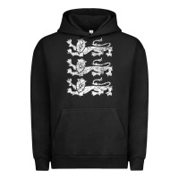 Retro Three England Lions Vintage Souvenir Urban Hoodie | Teevron