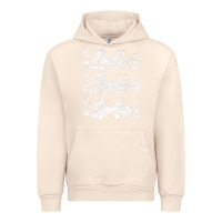 Sandshell Retro Three England Lions Vintage Souvenir Urban Hoodie - trangStudio