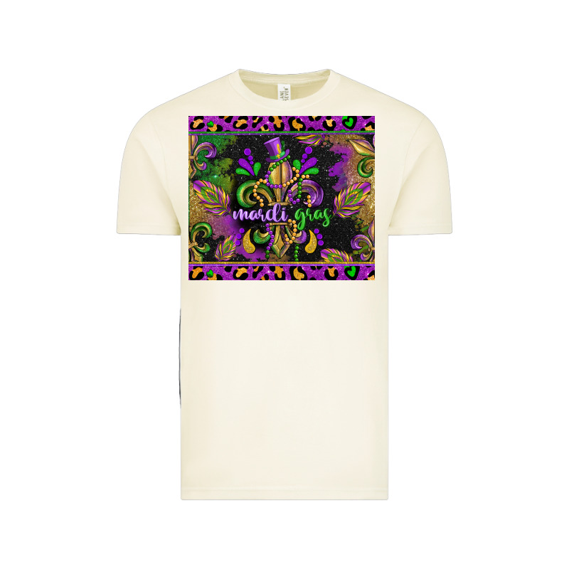 Mardi Gras Fleur De Lis Vintage Tee by CowGirlArtShop | Teevron
