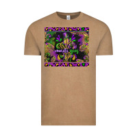 Vintage Coffee mardi gras fleur de lis Vintage Tee - CowGirlArtShop
