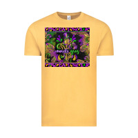 Vintage Mustard mardi gras fleur de lis Vintage Tee - CowGirlArtShop
