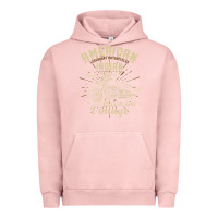 Pigment Salmon Retro Vintage American Motorcycle Indian for Old Biker Urban Hoodie - trangStudio