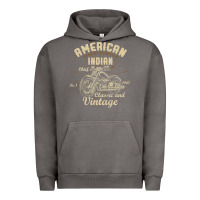 Retro Vintage American Motorcycle Indian For Old Biker Urban Hoodie | Teevron