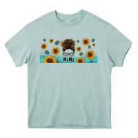 Arona western mama messy bun Heavy Core Tee - Jasminsmagicworld