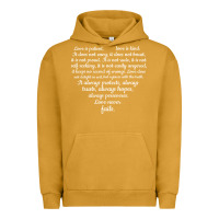 Pigment Peanut Butter Love is patient Love is Kind 1 Corinthians 1348 Urban Hoodie - trangStudio