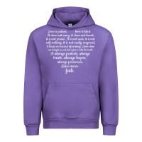 Tulip Love is patient Love is Kind 1 Corinthians 1348 Urban Hoodie - trangStudio