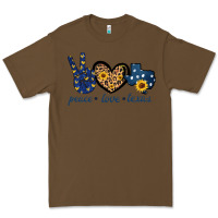 Cacao Peace Love Texas Premium Tee - Bettercallsaul