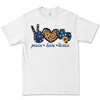 White Peace Love Texas Premium Tee - Bettercallsaul
