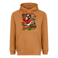 Meerkat louisiana christmas with santa Heavyweight Hoodie - BarkalooDesign