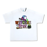 White witches brew Urban Heavy Tee - CowGirlArtShop