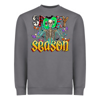 Storm Spooky Season Heavyweight Sweatshirt - CowhideDigitalArt