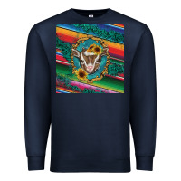 Navy western baby goat Premium Sweatshirt - BarkalooDesign