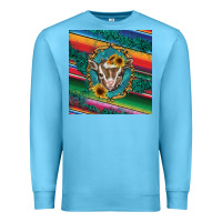 Ocean Blue western baby goat Premium Sweatshirt - BarkalooDesign