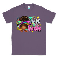 Lavender 70's made 80's raised afro messy bun Classic Tee - texasbilliewilder