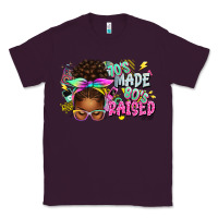 Plum 70's made 80's raised afro messy bun Classic Tee - texasbilliewilder