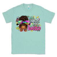 Seafoam 70's made 80's raised afro messy bun Classic Tee - texasbilliewilder