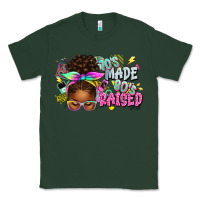 Sports Green 70's made 80's raised afro messy bun Classic Tee - texasbilliewilder