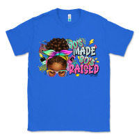 True Royal 70's made 80's raised afro messy bun Classic Tee - texasbilliewilder