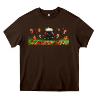 Chocolate Brown you serious clark Heavy Core Tee - Jasminsmagicworld