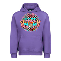 Tulip race mom with leopard and peace hand Urban Hoodie - AdoDesignShop