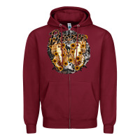Burgundy dreamer butterfly Zipper Hoodie - RacoonDesign