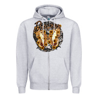 Heather Grey dreamer butterfly Zipper Hoodie - RacoonDesign