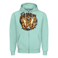 Seafoam dreamer butterfly Zipper Hoodie - RacoonDesign