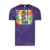 Cloud Purple peace love understand Vintage Tee - CowGirlArtShop