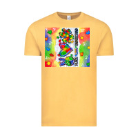 Vintage Mustard peace love understand Vintage Tee - CowGirlArtShop