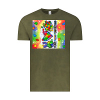 Vintage Olive peace love understand Vintage Tee - CowGirlArtShop