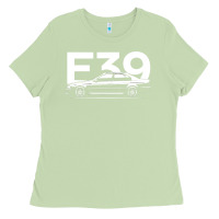 Matcha E39 5 Series  Car Silhouette Ladies Tee - trangStudio