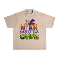French Oak witch way to the candy Urban Heavy Tee - CowGirlArtShop