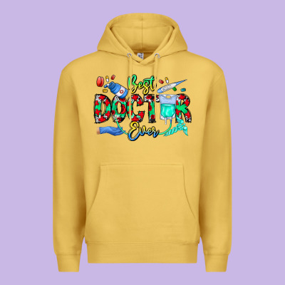 Best Doctor Ever Premium Hoodie Designed By Cowhidedigitalart