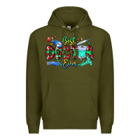 Army Green Best Doctor Ever Premium Hoodie - CowhideDigitalArt