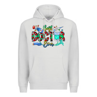 Dove Grey Best Doctor Ever Premium Hoodie - CowhideDigitalArt
