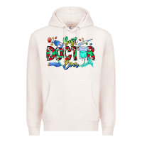 Pale Pink Best Doctor Ever Premium Hoodie - CowhideDigitalArt
