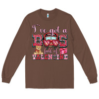 Chestnut i've got a bus full of valentine Long Sleeve Tee - OliviaCreatesArt