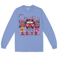 Colony Blue i've got a bus full of valentine Long Sleeve Tee - OliviaCreatesArt