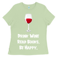 Matcha drink wine, read books, be happy Ladies Tee - Bettercallsaul