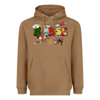 Toasted Coconut Christmas nurse Heavyweight Hoodie - BarkalooDesign