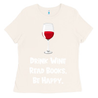 Bone drink wine, read books, be happy Ladies Tee - Bettercallsaul