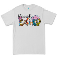 Dove Grey Blessed Teacher Premium Tee - Bettercallsaul