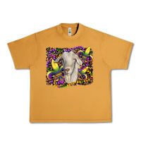 Peanut Butter mardi gras goat fleur de lis Urban Heavy Tee - RanaPortraitStore