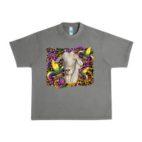 Tornado mardi gras goat fleur de lis Urban Heavy Tee - RanaPortraitStore