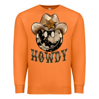 Carrot howdy smiley face Premium Sweatshirt - BarkalooDesign