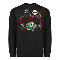Black halloween Heavyweight Sweatshirt - CowhideDigitalArt