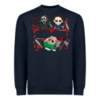 Navy halloween Heavyweight Sweatshirt - CowhideDigitalArt