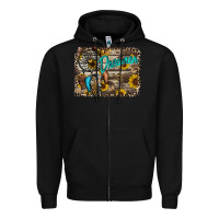 Black dreamer Zipper Hoodie - RacoonDesign