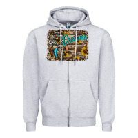 Heather Grey dreamer Zipper Hoodie - RacoonDesign
